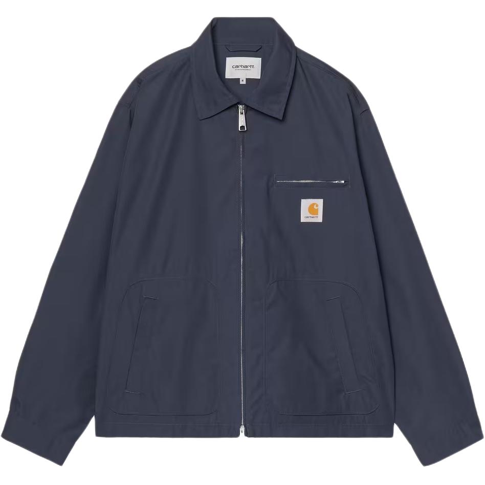 Carhartt WIP SS26 Почтовая куртка с длинным рукавом Повседневная куртка на двусторонней молнии Унисекс I036136-01-XX