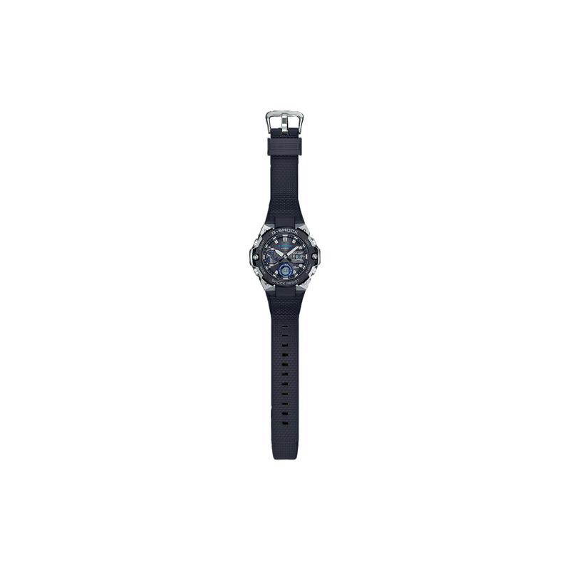 Casio Повседневная Мода Кварцевый Механизм Смоляной Ремешок Японские и Корейские Часы Мужские Часы Черный Циферблат GST-B400FP-1A2