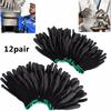 12Pairs Safety Coating Work Gloves Hand Protect PU Nylon Antiskid Dust-proof