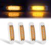 X-STYLE Side Marker, LED, 12 V, 24 V, Constant Light + Sequential Flowing Yellow,
