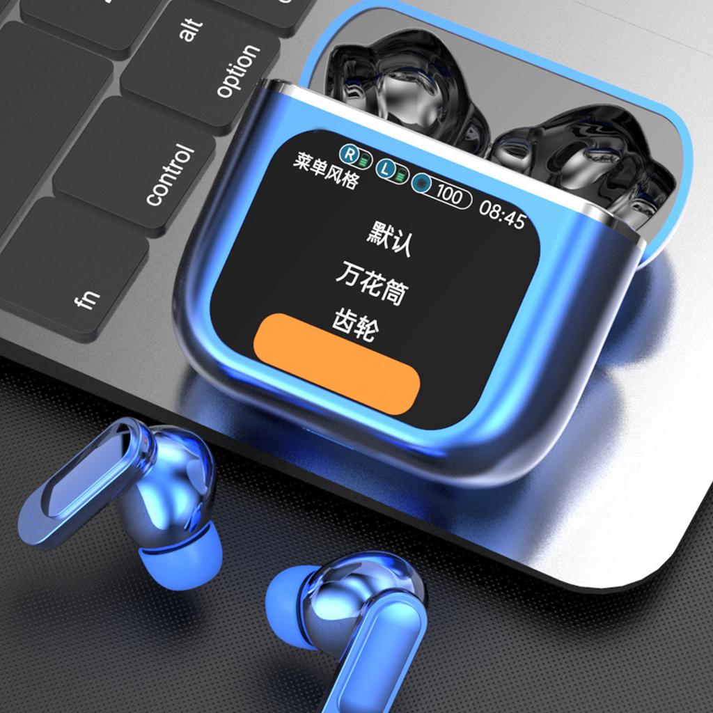 Беспроводные наушники SE60 с поддержкой Bluetooth 5.4, сенсорное управление, светодиодный индикатор питания, истинное шумоподавление H