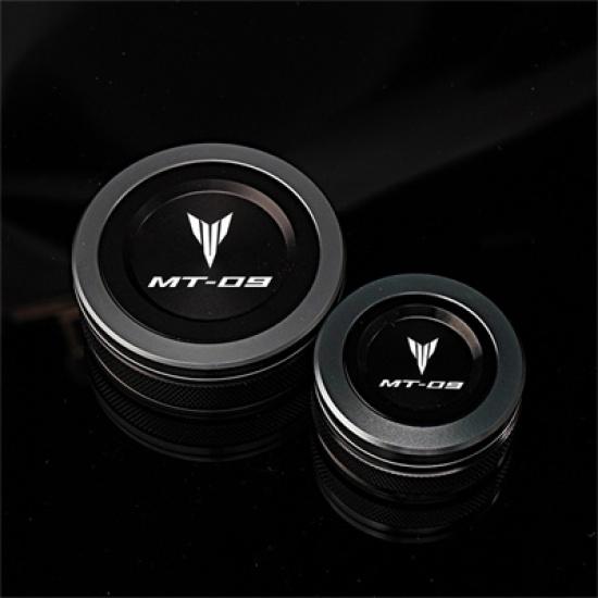 Для Yamaha MT09 MT-09 Mt 09 SP Tracer-2023 мотоциклетная крышка переднего и заднего тормозного масляного бака, крышка резервуара