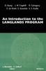 Книга An Introduction To the Langlands Program