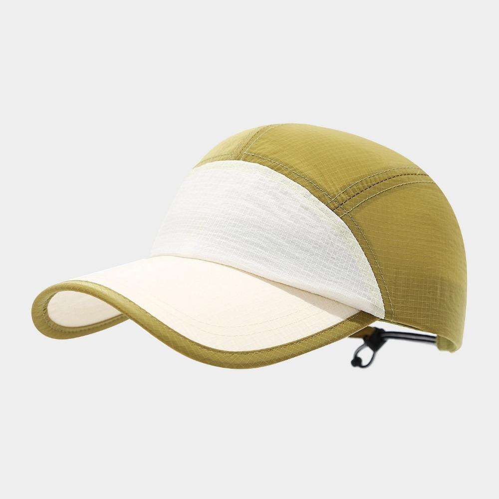 Versatile Quick-Drying Running Hat UPF50+ Adjustable 5 Panel Hat Soft Top Breathable Duckbill Cap Unisex