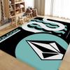 V-Volcoms Door Mat Washable Non-Slip Living Room Sofa Chairs Area Mat Kitchen Toilet Rug