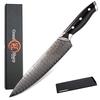 Kitchen Knife Professional Chef's Cooking Tool VG10 Japanese 67 Layers Damascus Knives G10 Handle GRANDSHARP