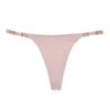 Women Sexy Panties Low-waist Diamond Chain Underwear Metal Decoration G String Thong Female Temptation Lingerie Intimates