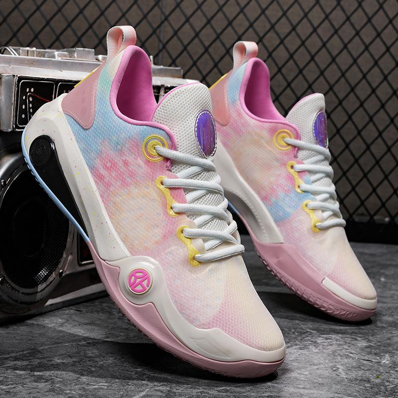 Баскетбольные кроссовки air raid 11 с низким верхом, амортизацией для реальных боевых действий, нескользящие и износостойкие молодежные кроссовки, спортивная обувь, студенческие кроссовки для бега,