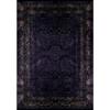 Purple, Oriental  Vintage Rug