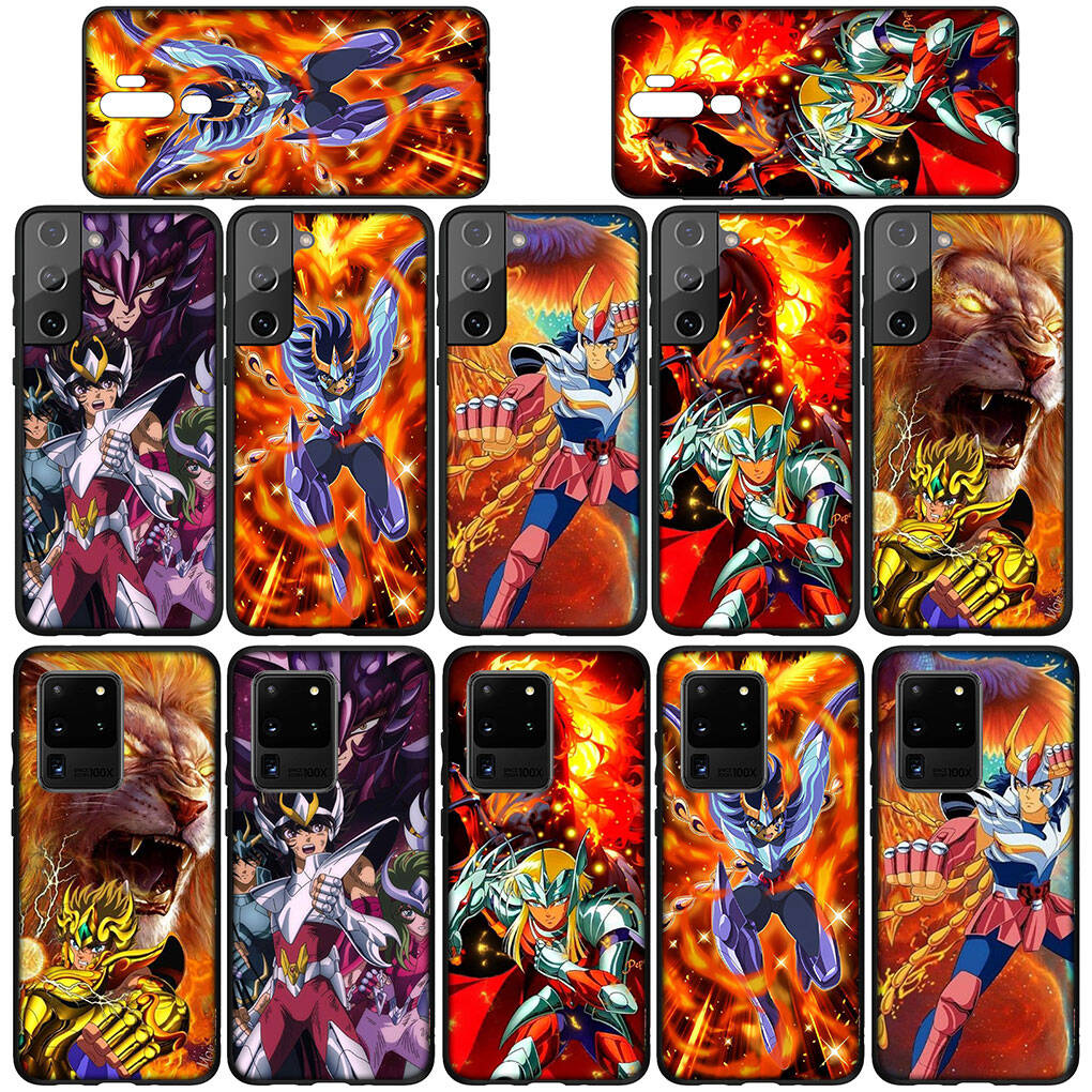 Phone Case for Samsung Galaxy S25 S23 S22 S24 Ultra FE S9 A05 A06 A15 A16 A36 A37 A35 A54 A55 A56 A57 A25 A26 A53 A17 Comics Saints Anime Seiyas Cover