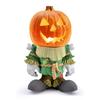 Halloween Pumpkin Knights Led Glowing Garden Decorative Ornament Pumpkin Head Resin Crafts For Home Decor