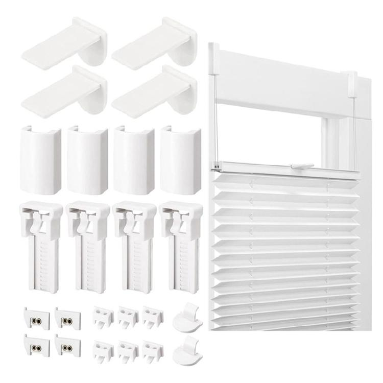 1 Set Window Pleats Blind Mounting Brackets Accessories Rolling Curtain Clamps Support Window Shade Replacement Parts