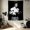 Rocky Wall Tapestry Aesthetic Wall Hanging Printed Fabric Blanket Decorative Tapestries For Bedroom Living Room Home Decor