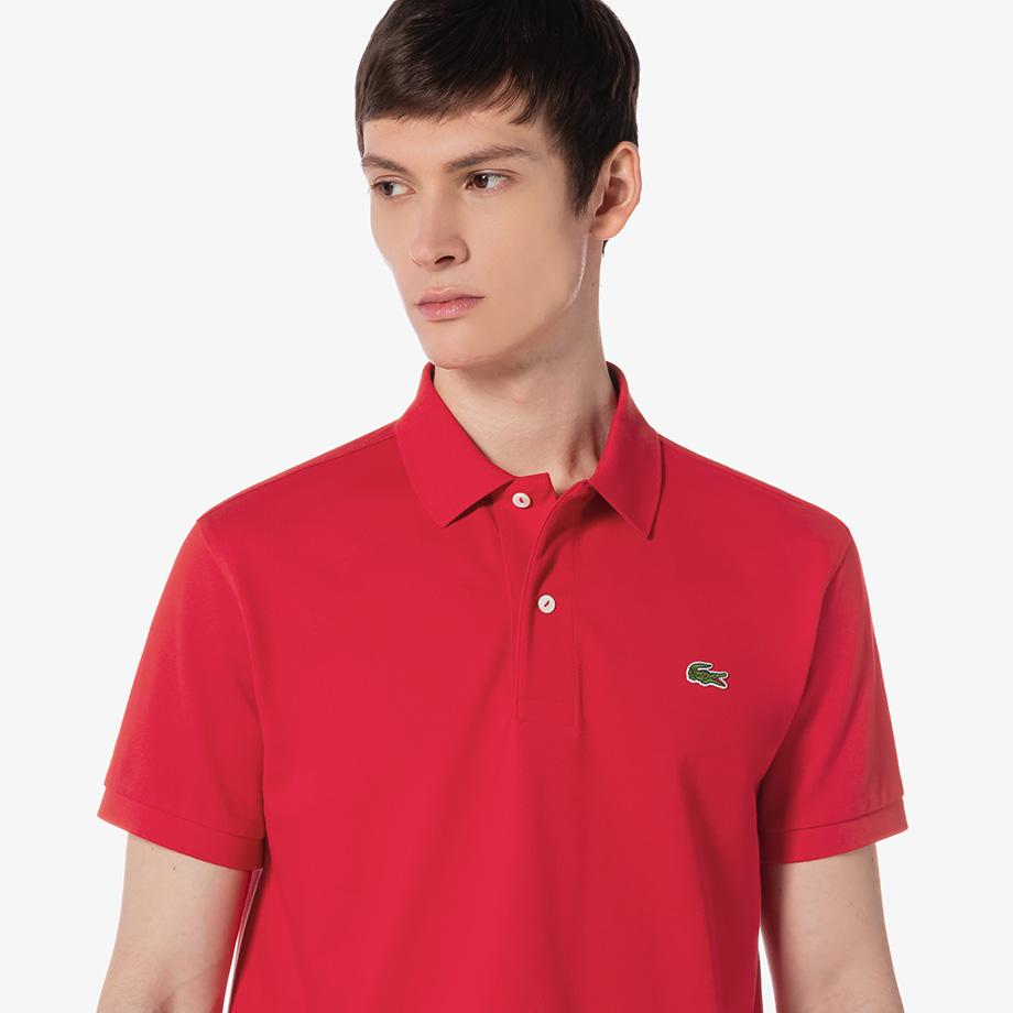 Lacoste Мужская базовая футболка-поло французского кроя Regular Fit PH731E-55G