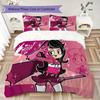 SheZow Pattern Bedding,Quilt Set Quilt Cover Pillowcase Home Birthday Gift (1*duvet cover+2*pillowcase,without core)ZSJT0917094