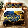 Club Atletico Boca Juniors (1) 3pc set suitable for master bedrooms soft and comfortable an ideal gift for family and friends Includes one duvet cover