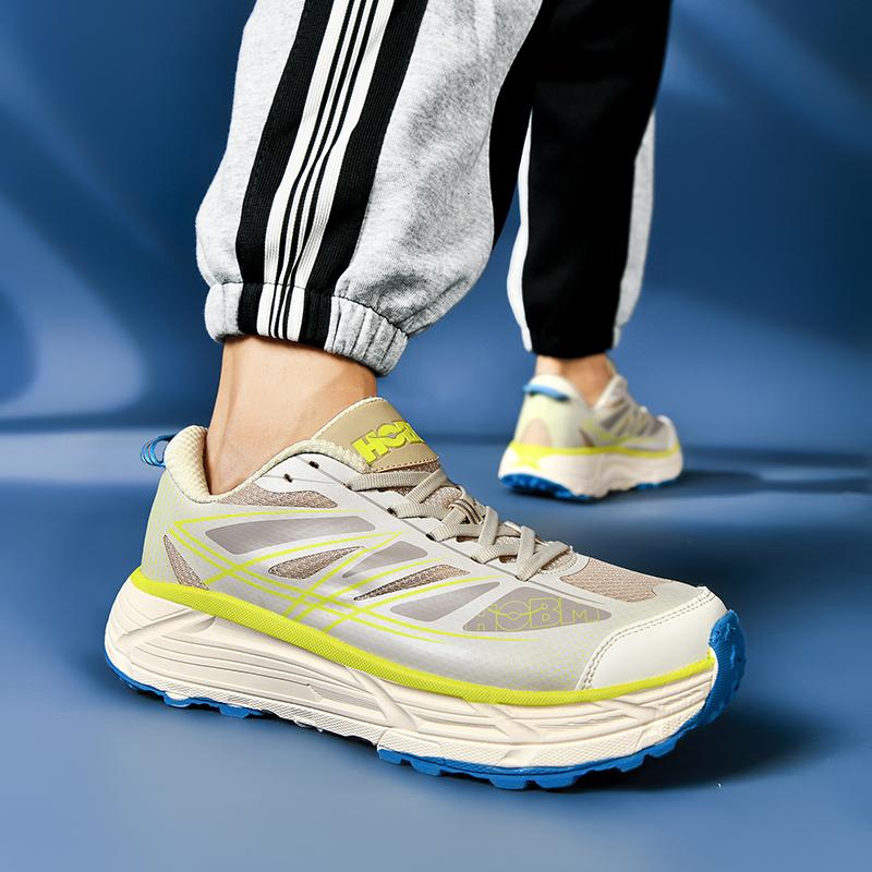 Сверхлегкие мужские кроссовки для бега по пересеченной местности, мужские уличные кроссовки для скалолазания, мужская спортивная обувь для бега с сеткой, мужская внедорожная обувь на толстой подошве