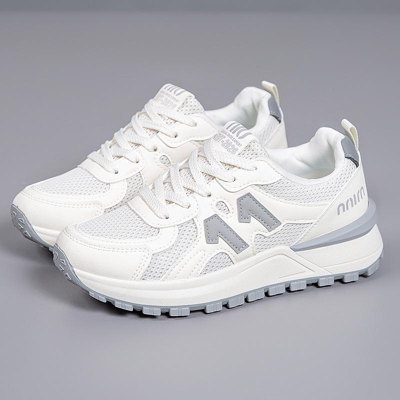[Индивидуальный заказ] Весенняя модная обувь для папы, легкая мягкая подошва, нескользящая повседневная обувь, сетчатые дышащие кроссовки для бега для женщин