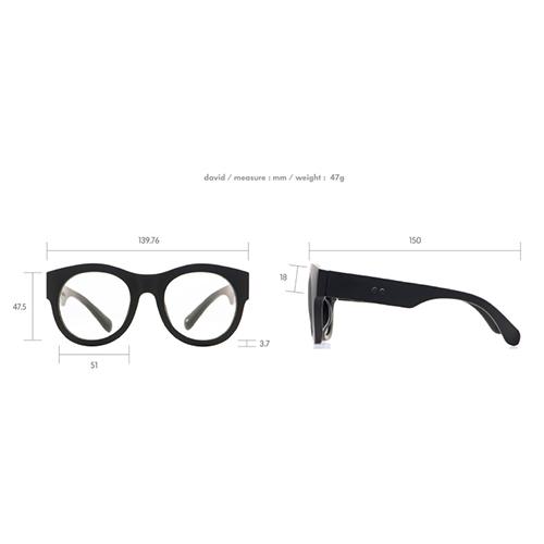 Geulapigpeullaseutig David-Ivory-Sunglasses
