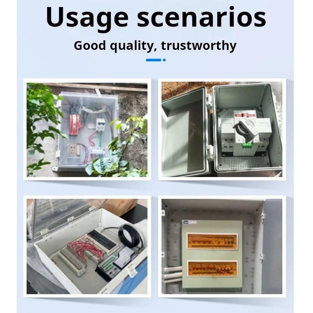 IP66 Waterproof Distribution Box Dustproof Electrical Enclosure Box Junction Box Indoor