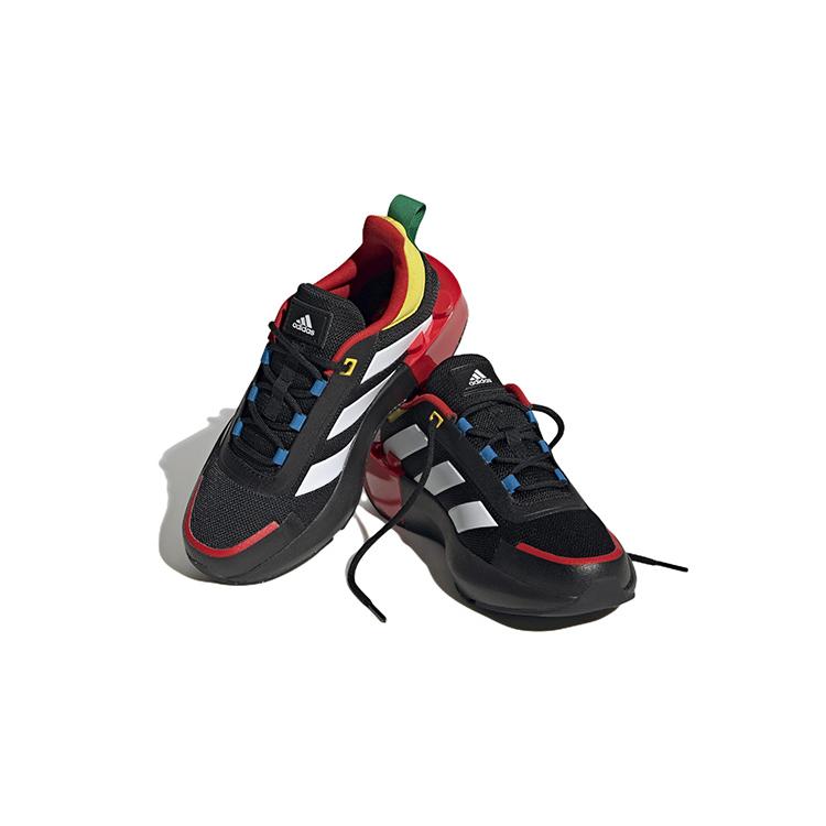 Новые adidas Tech Runner LEGO X для больших детей 'Черный Красный' HP5882