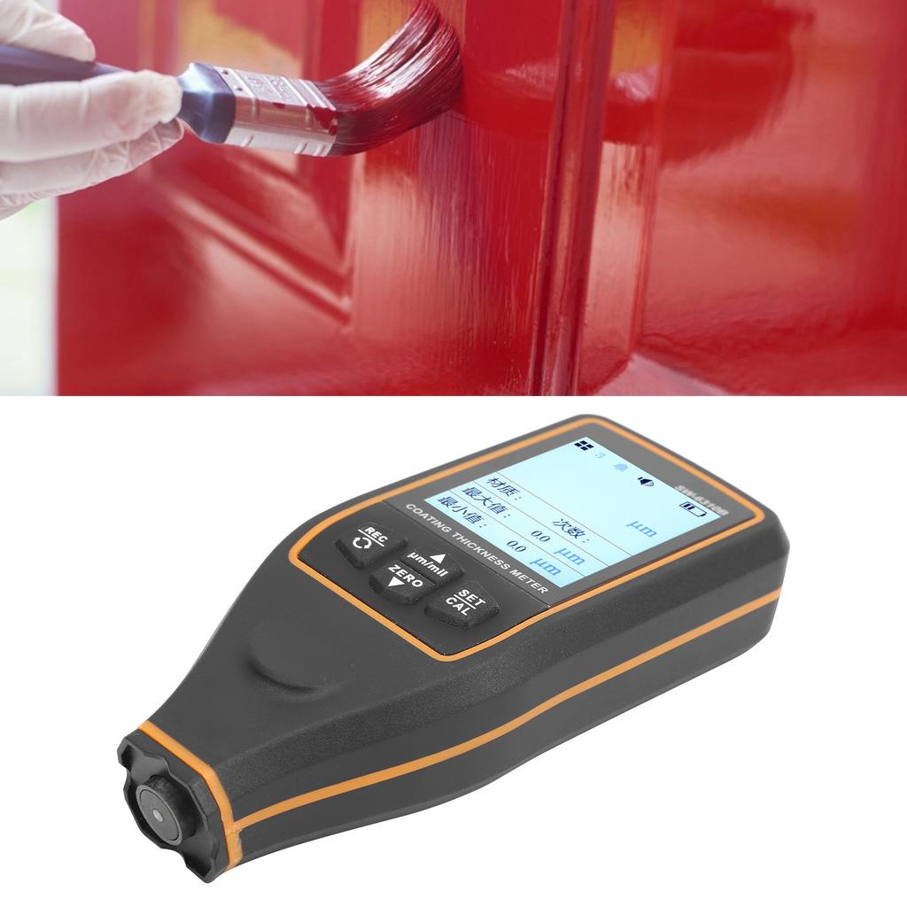 Coating Thickness Meter LCD Digital Paint Measuring Gauge Home Improvement Equipment