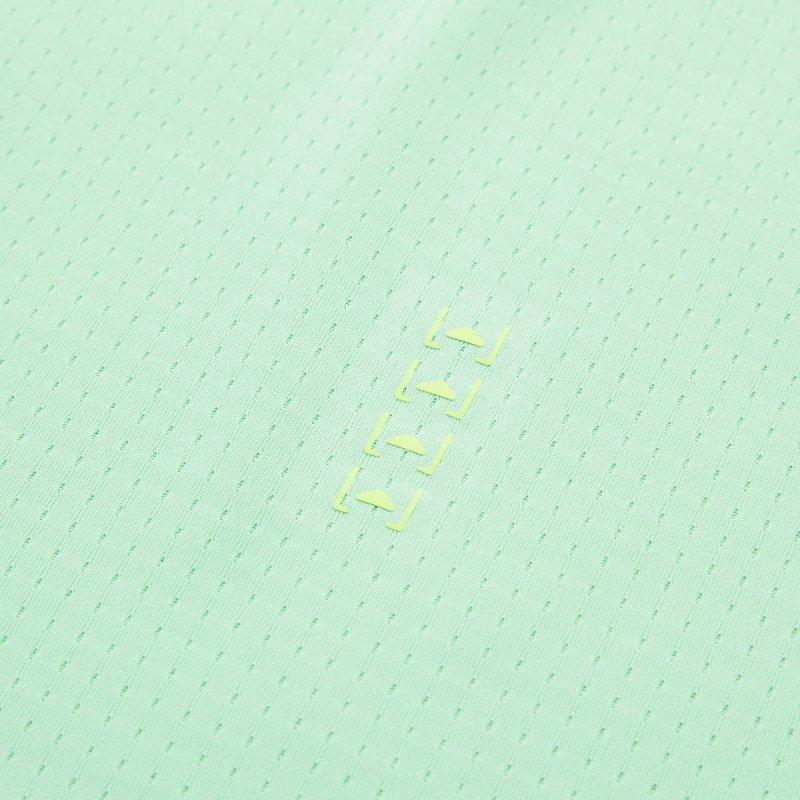 Li-Ning Удобная Повседневная Дышащая Простая Футболка с Коротким Рукавом Женские Топы Крутой Зеленый ATSU570-4