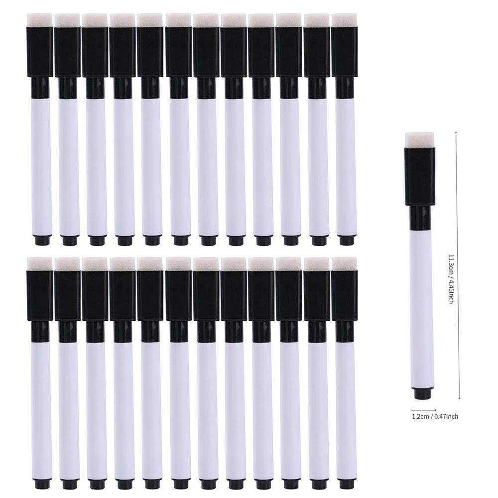 Xiaomi 5/101Pcs Pcs Black Dry Erase Markers with Eraser Cap White Board 8 Color Ink Mini Dry Erase Markers for Office School Supplies
