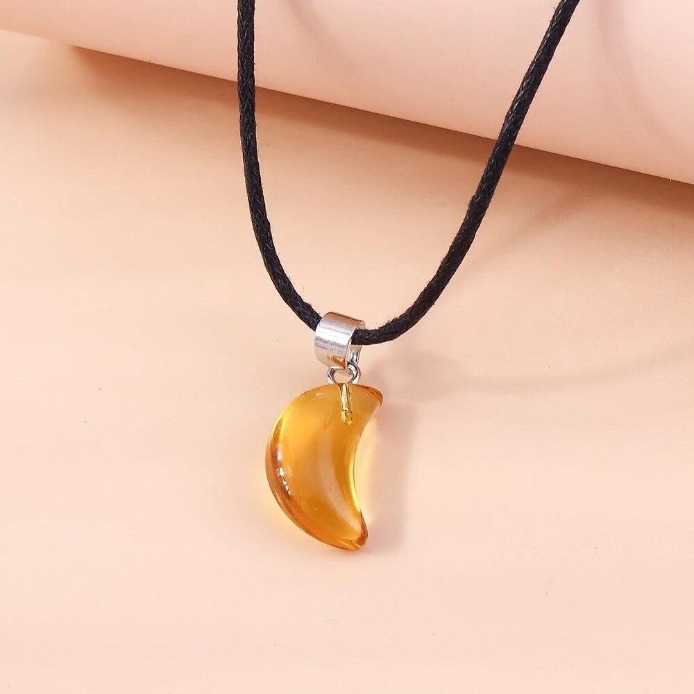 Натуральный камень, кварц, лазурит, опал, аметист, розовый хрустальный камень, шестиугольная колонна, кулон, ожерелья, кожаная цепочка, ожерелье-пуля