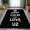 Ретро U2 Ирландия Рок Бэнг Боно Гостиная Нескользящий Ковер Мягкий Ковер для Спальни Детской Комнаты Дивана, Домашний Декор Придверный Коврик Подарок
