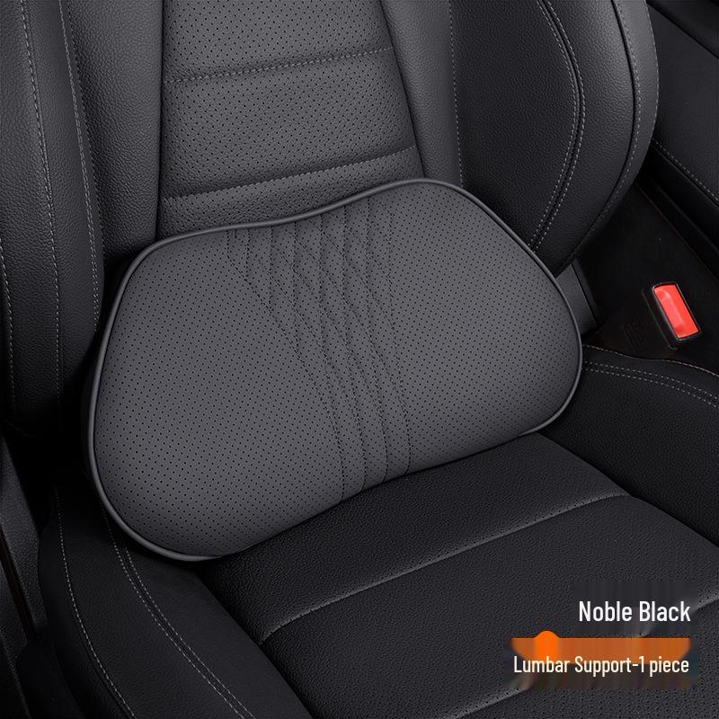 Jordani Premium Memory Foam Car Headrest & Lumbar Support Pillow