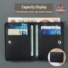 Ultra-thin Men's Compact Multi-card Mini Wallet with ID Card Holder and Multiple Slots