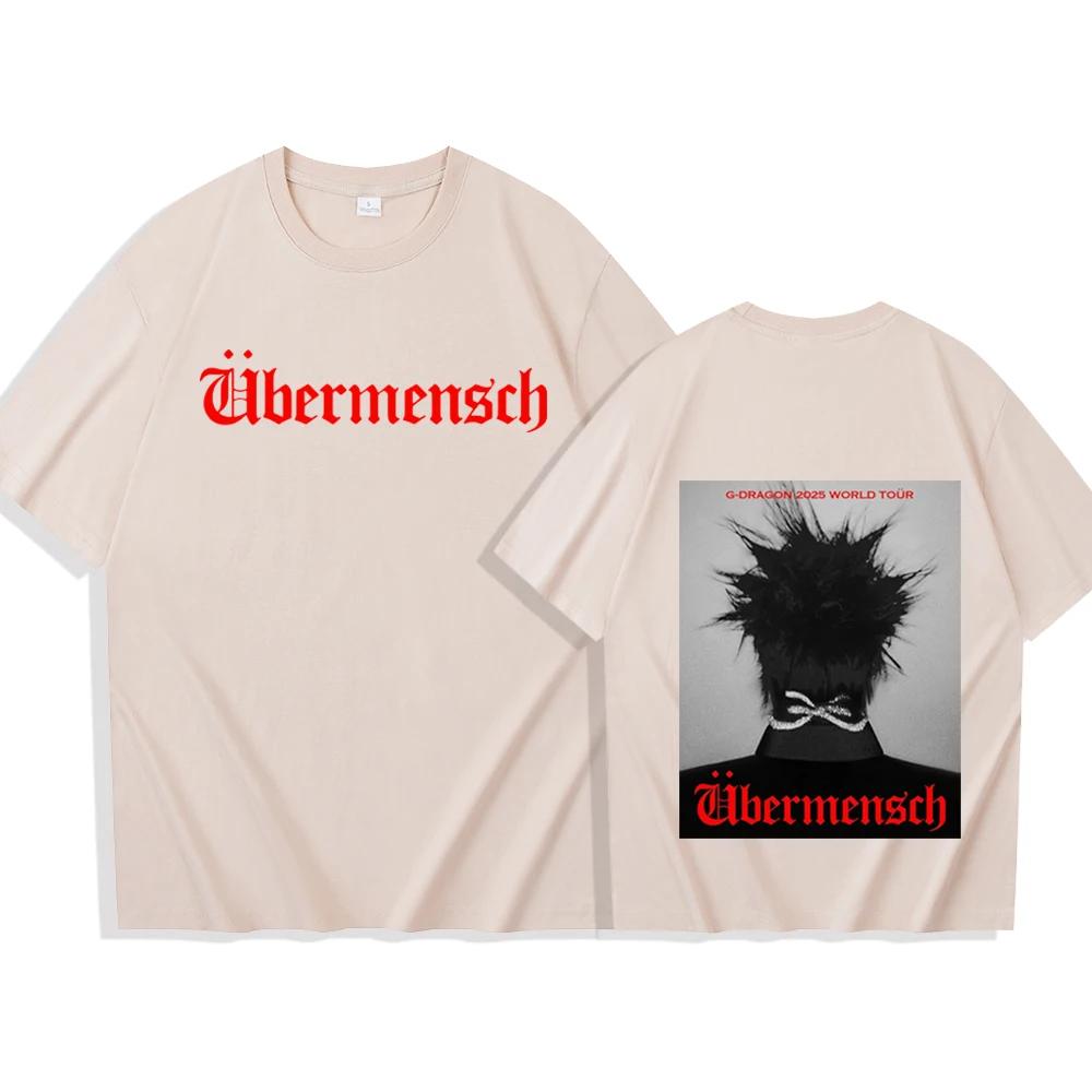 GDragon World Tour Tshirt Unisex Women Harajuku Oneck Summer Casual Shirt shirts for Unisex shirts t shirts