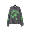 Mens Spiderweb Print Hooded Sweatshirt Casual Jogger Pants Set - Loose Fit Cotton Blend Streetwear Teens