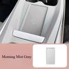 For XPeng Mona M03 Wireless Charging Panel Silicone Pad Original Color Dustproof Non-slip Pad Car Interior Decoration Products