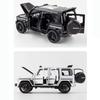 1:22 масштаба Benz G800, литая под давлением модель автомобиля из сплава, игрушечный автомобиль с откатным механизмом со светом и звуком для мальчиков и взрослых, подарок