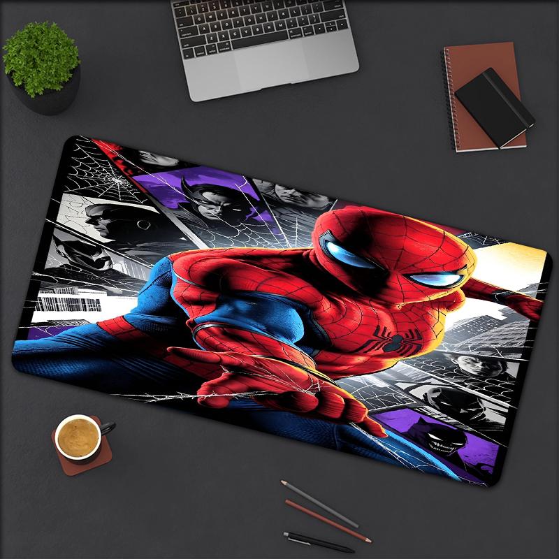 Spider Theme Mouse Pad, Non Slip Rubber Base, Multifunctional Office & Home Decor, Perfect for Workspace Personalization.