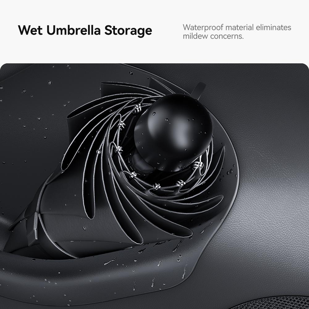 YZ Car Door Side Storage Box For Tesla Model Y 3 YL Juniper Highland Door Organizer Tray Trash Can Interior Accessories