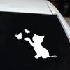 Car Accessories Decal Car Accessoriestoon Design Good Visual Effect Waterproof Funny Cat Butterfly Truck Car Accessories Sticker