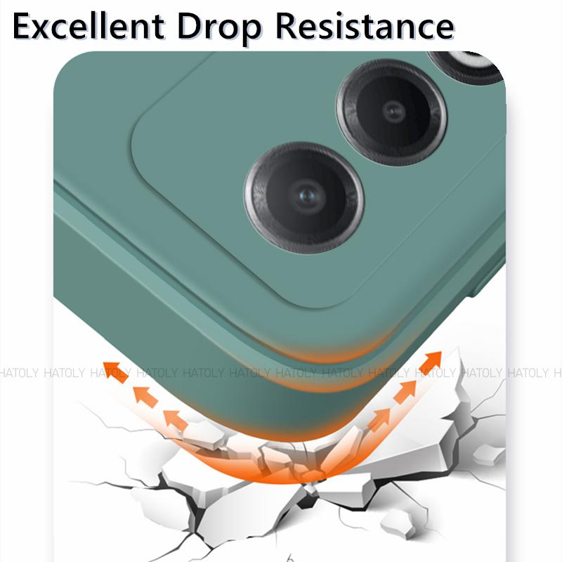 Для OPPO A80 5G чехол OPPO A80 5G чехол Coque роскошный TPU противоударный жидкий силиконовый защитный чехол для телефона задняя крышка для OPPO A80 5G