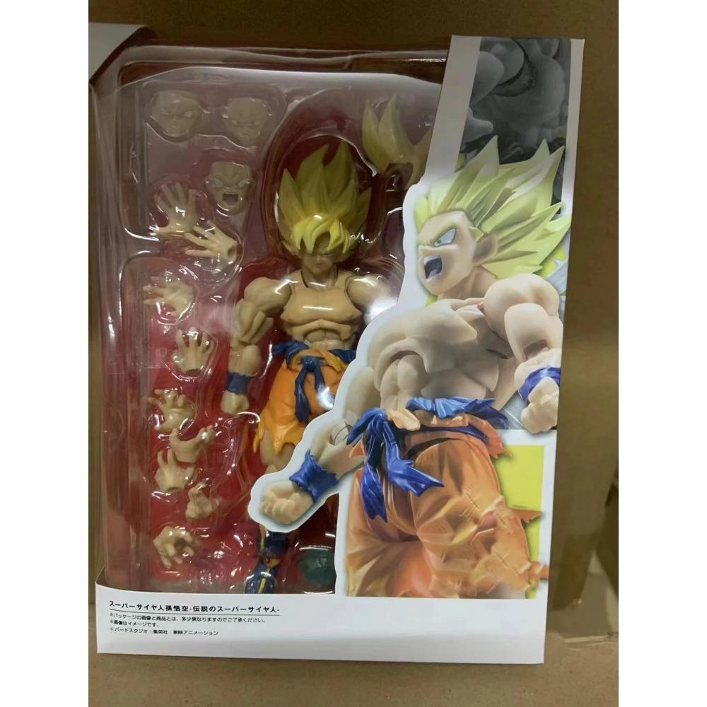 Аниме Dragon Ball Z SHF Сон Гоку Артикулированная Фигурка Коллекционные Игрушки 17см