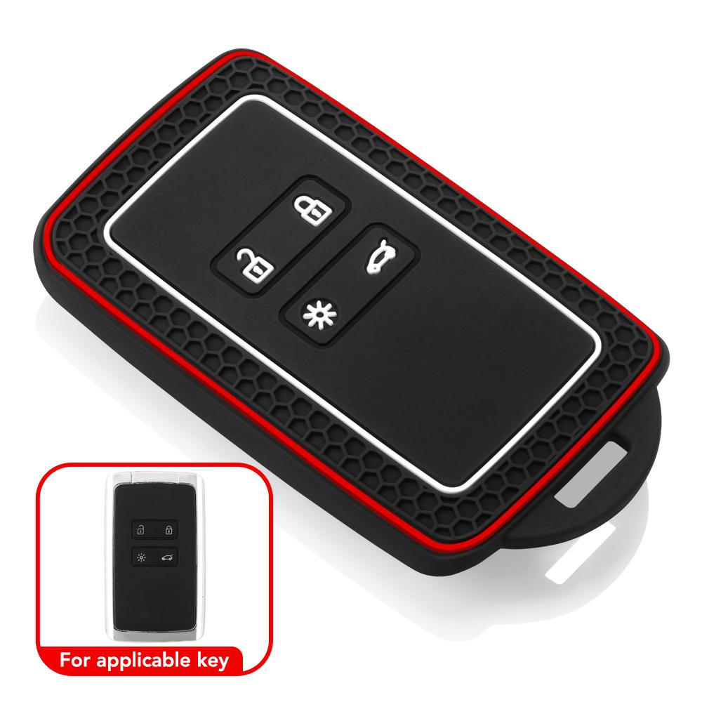 Car Key Case Cover For Renault Koleos Kadjar Scenic Megane Sandero Espace Clio Captur Talisman Dacia Sandero Duster Logan Jogger