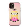 Чехол для Xiaomi Poco X6 X4 M5 M6 F5 F6 C65 C55 C50 C51 C40 Redmi Note 7 8 14C A3X 13C 12C 11 10A 9C Pro Black Sofe Cover MI34 Minions Cartoon