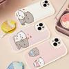 Мультяшные Милые Кошки Чехол для Телефона для iPhone 16 15 14 11 12 13 Pro Max Plus Задняя Кожаная Крышка