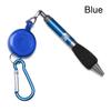 Pull Rope Stationery Ring Lanyard Neutral Pen Writing Tools Ballpoint Pen Easy Pull Buckle Pen