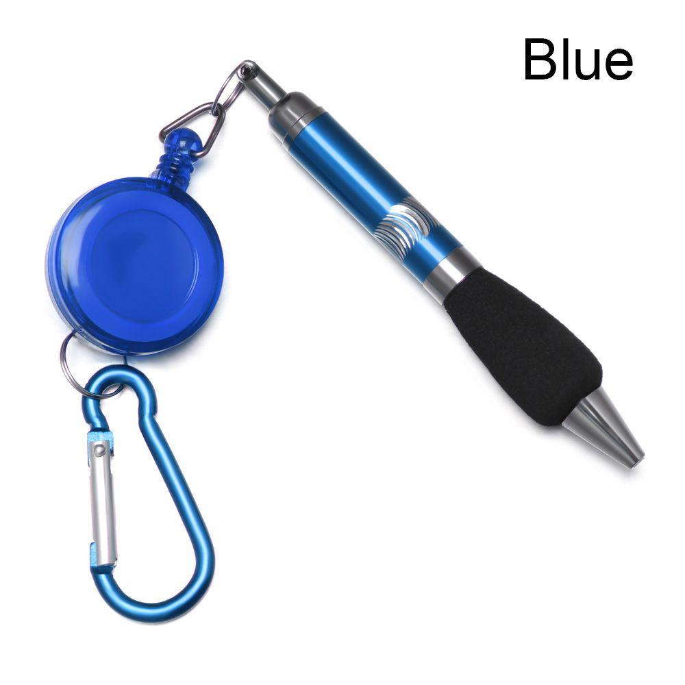 Pull Rope Stationery Ring Lanyard Neutral Pen Writing Tools Ballpoint Pen Easy Pull Buckle Pen