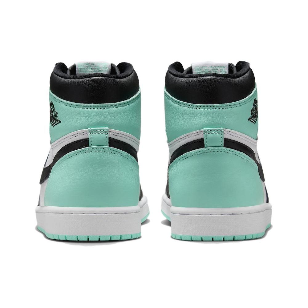 Кроссовки унисекс Air Jordan 1 Retro High OG Green Glow Белый Черный DZ5485-130