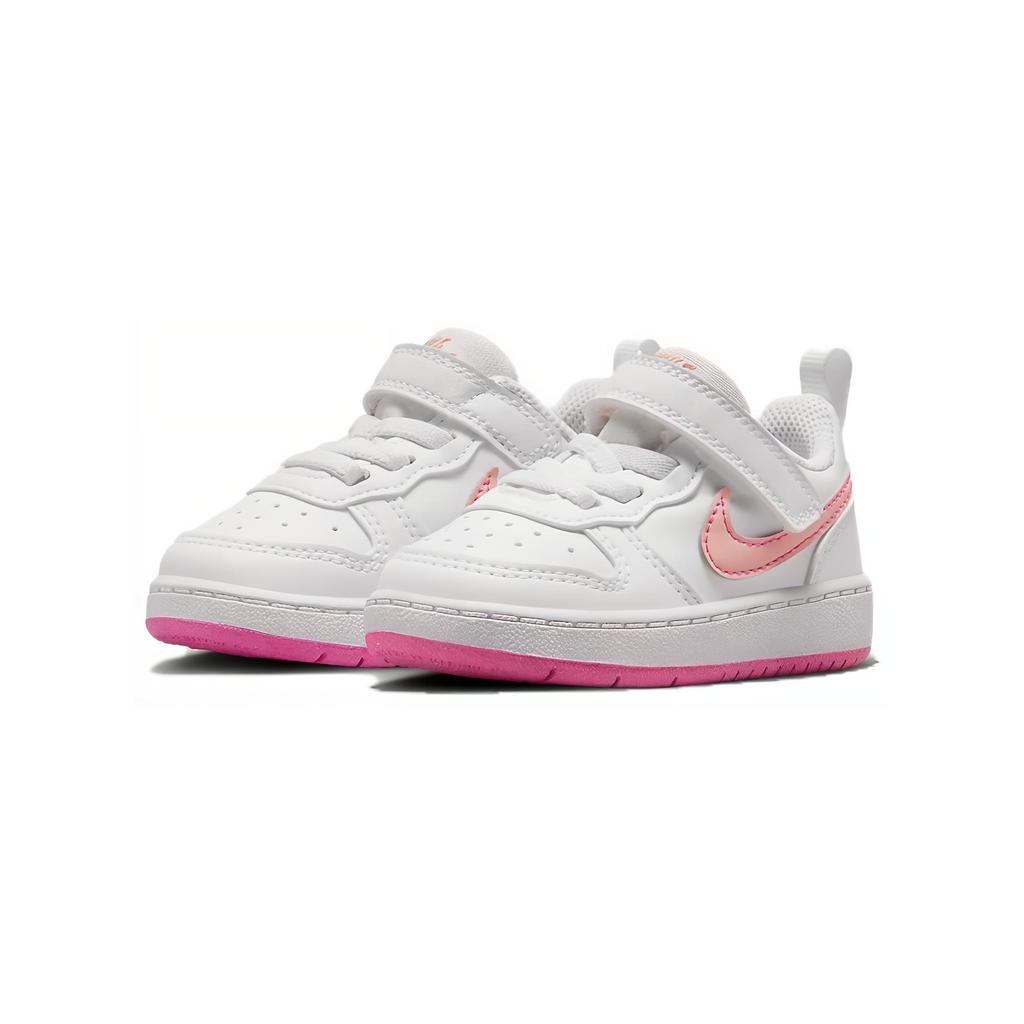 Nike Court Borough Low Recraft TD White Pinksicle Baby Sneakers Arctic-Orange DV5458-111