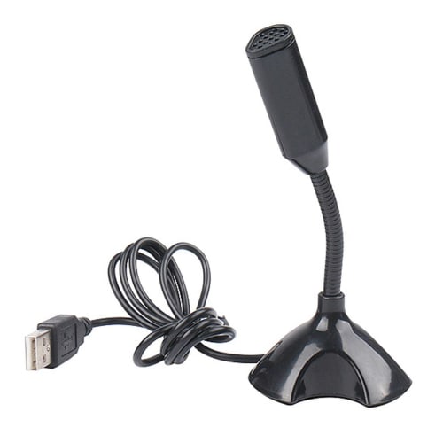 USB Microphone - Podcast and Streaming Microphone - Noise-Reducing Audio Supply for PC Laptops, Recording, and Gaming - Bodahl