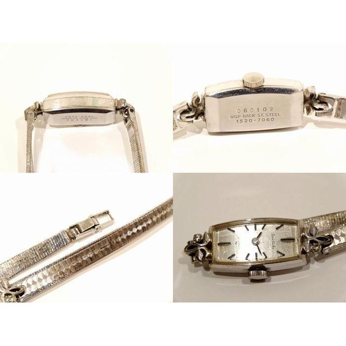 Б/у 3F Seiko SEIKO Часы 1520-7060 С ручным заводом Женские Винтажные Серебристого цвета Серебристый циферблат 8I